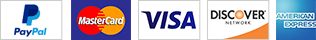 Pay by PalPal, debit or credit card